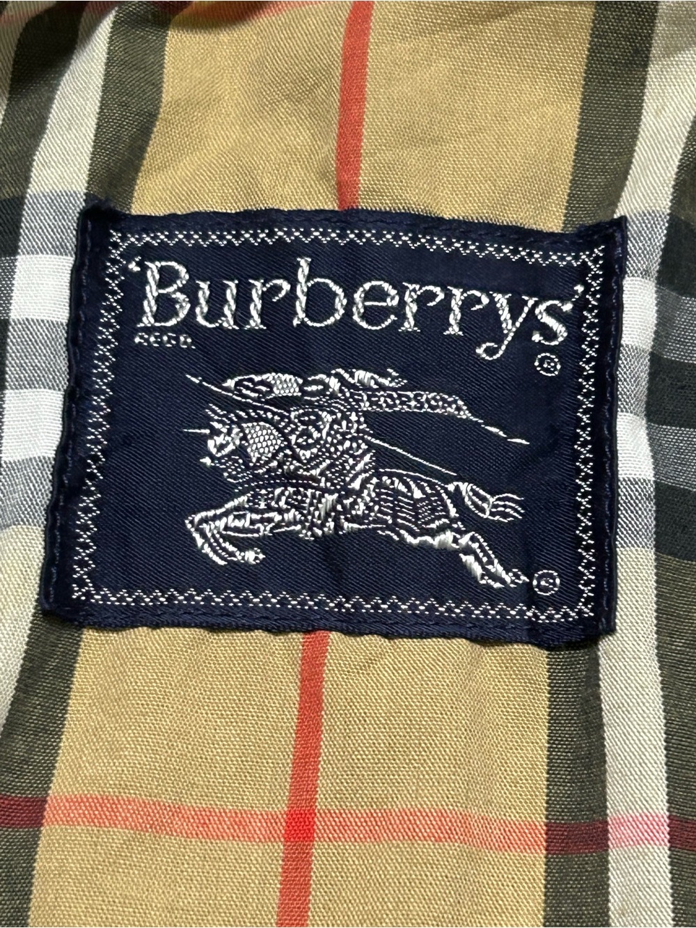 VINTAGE BURBERRYS FIELD JACKET MENS XL UTILITY BOMBER ZIP NOVA CHECK PLAID RARE - Picture 11 of 15